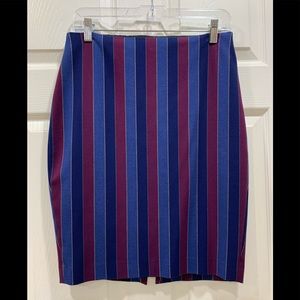 Express Striped Pencil Skirt Size 4